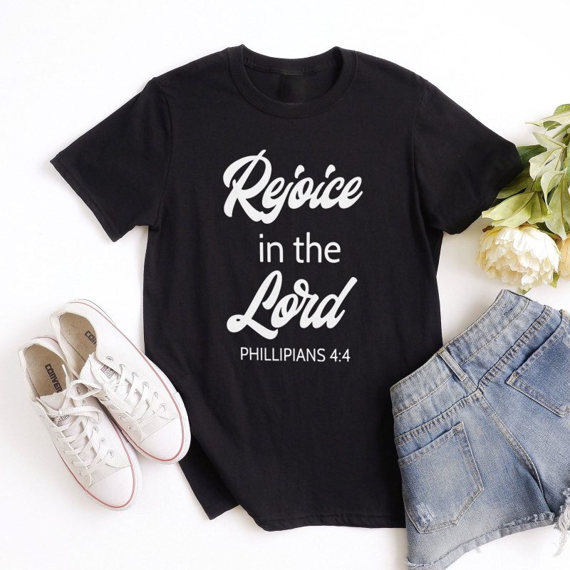 Rejoice In The Lord Philippians 4:4 Unisex T-Shirt