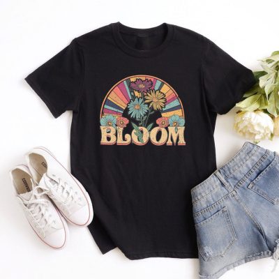 Retro Bloom Unisex T-Shirt