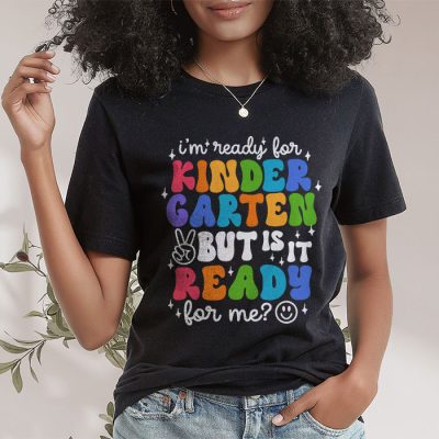 Retro I'm Ready For Kindergarten First Day of School Teachers T-Shirt