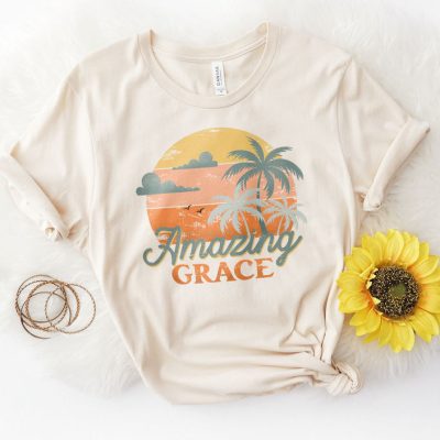 Retro. Amazing Grace Unisex T-Shirt