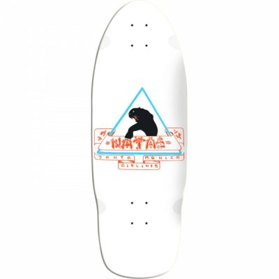 Santa Monica Airlines Natas White Skateboard Deck