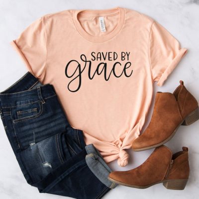 Saved By Grace Unisex T-Shirt