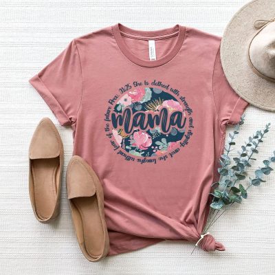 She Is Clothed With Strength - Mama Unisex T-Shirt