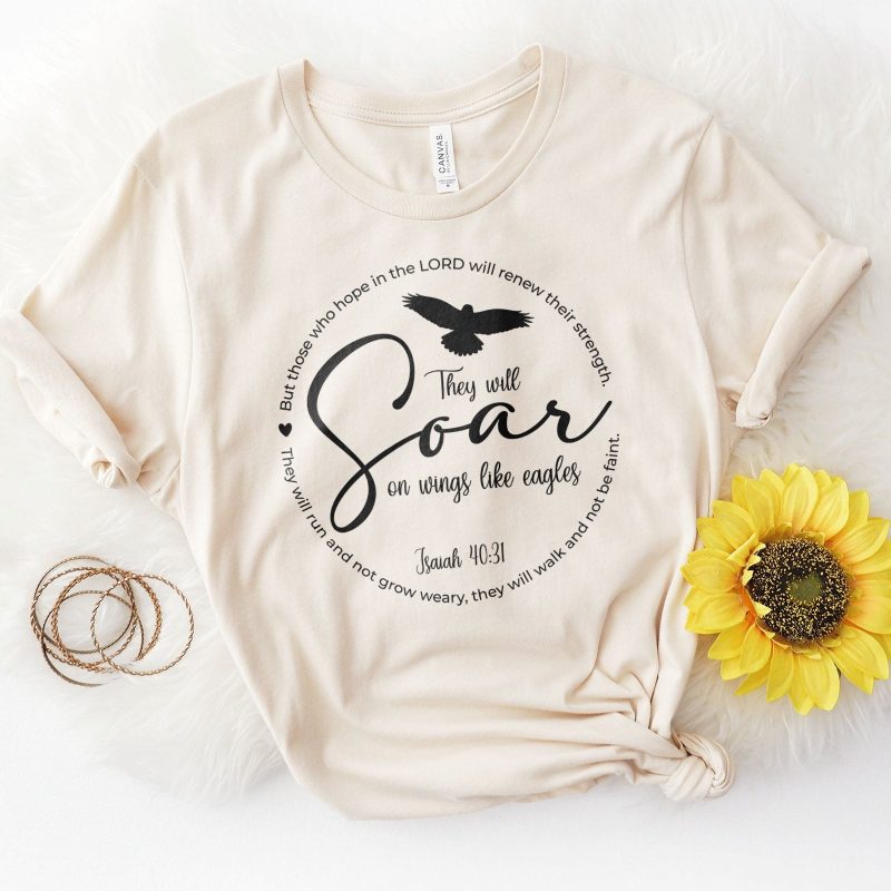 Soar On Wings Like Eagles Unisex T-Shirt