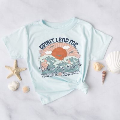 Spirit Lead Me Tropical Beach Unisex T-Shirt