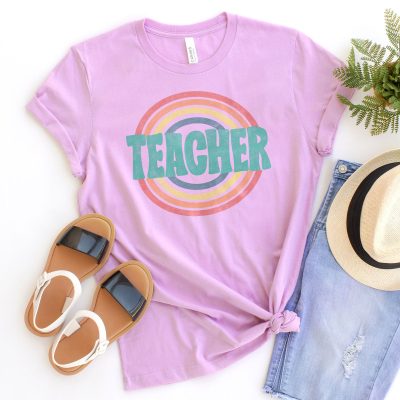 Teacher Rainbow Unisex T-Shirt