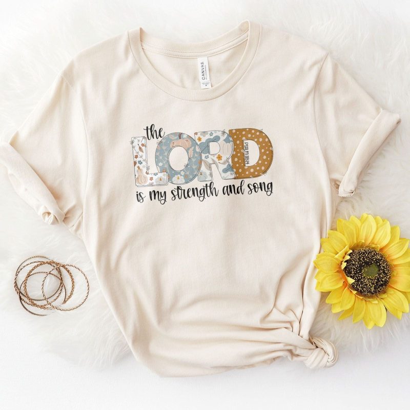 The Lord Is My Strength Fall Unisex T-Shirt