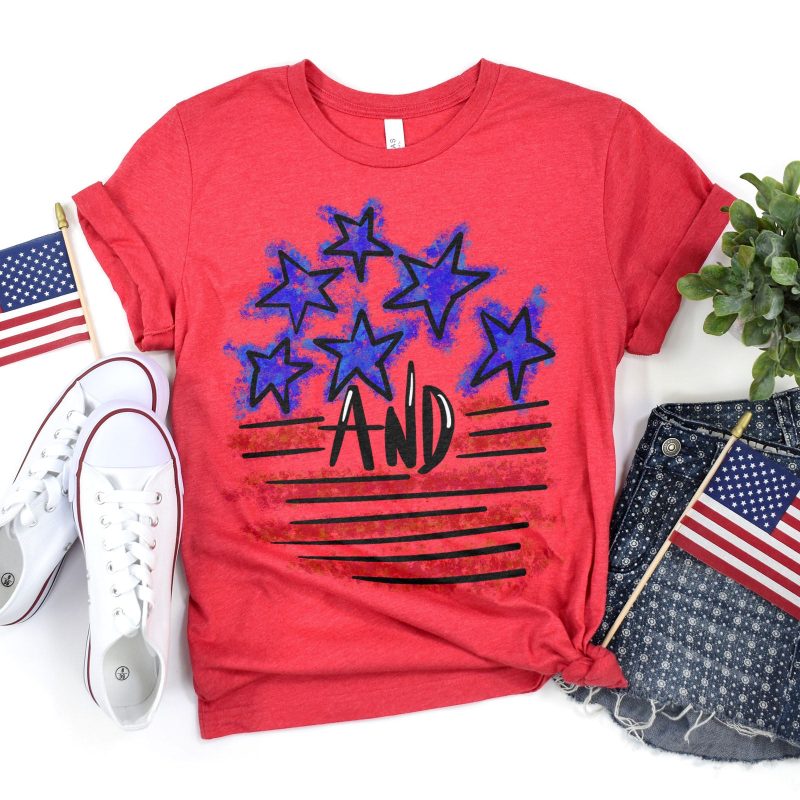 The Stars And Stripes Unisex T-Shirt