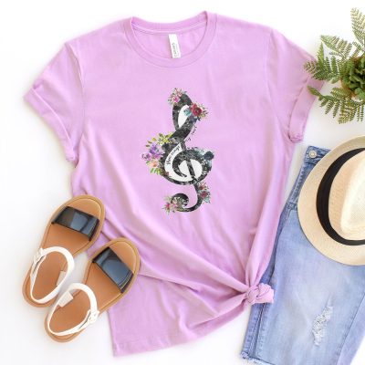 Then Sings My Soul Music Note Unisex T-Shirt