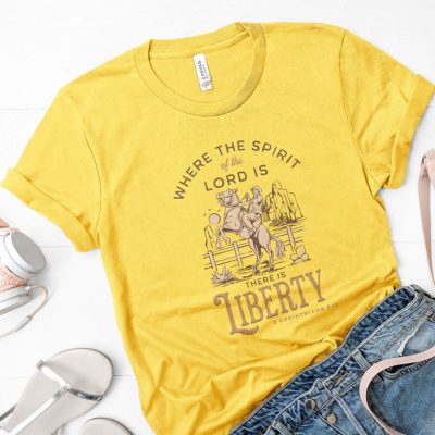 There Is Liberty 2 Corinthians 3:17 Unisex T-Shirt