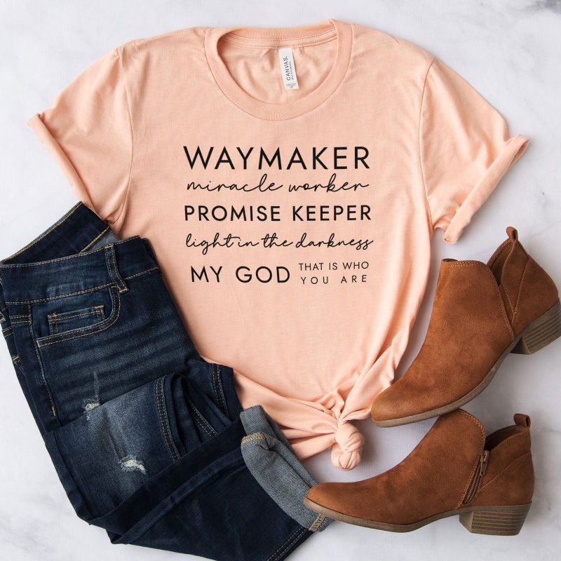 Way Maker Miracle Worker Promise Keeper Unisex T-Shirt