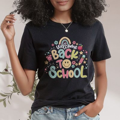 Welcome Back To School First Day Of School Teachers Students T-Shirt