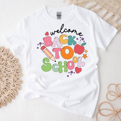 Welcome Back To School First Day Of School Teachers Students T-Shirt