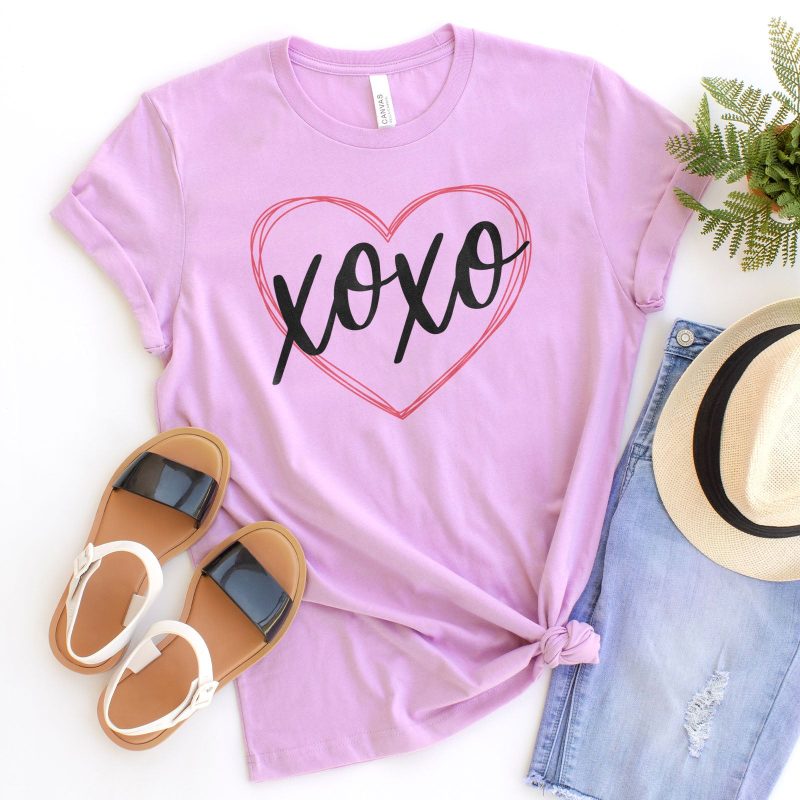 XOXO Heart Unisex T-Shirt