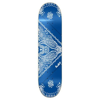 Yocaher Graphic Skateboard Deck - Bandana Blue