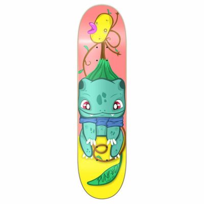 Yocaher Graphic Skateboard Deck - Pika Series - Bulbi